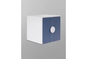 S02450 ПИКСИ шкаф распашной с 2 дверьми 60x57x63, озорной василек