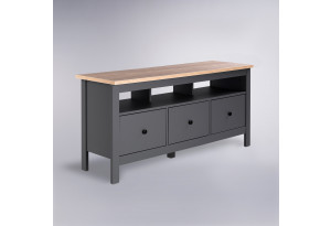 2.08.03.090.15 САГА тумба 3 ящика серая/ясень RU