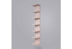 Полка настенная Фора 190Е, цвет дуб беленый