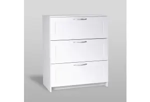 Комод Сириус 3 ящика, белый