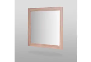 Зеркало СИРИУС квадратное настенное, цвет Дуб Сонома