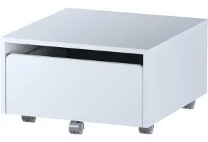 S01972 ПИКСИ тумба выкатная 52x55x31 под кровать, робкий подснежник