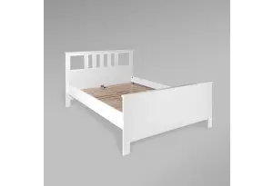 2.08.04.060.1 САГА кровать двойная 140х200 белая