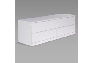 S01712 Варма Прайм 4Д комод 160x55x48, белый