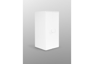 S02054 ПИКСИ шкаф распашной с 2 дверьми и полкой 60х57х123, робкий подснежник