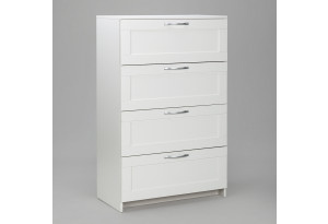 Комод Сириус 4 ящика, белый