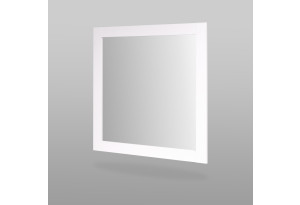 Зеркало СИРИУС квадратное настенное, цвет белый
