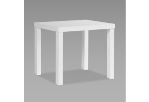 Журнальный стол Энкель 50, тамбурат, цвет белый