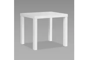 Журнальный стол Энкель 50, тамбурат, цвет белый