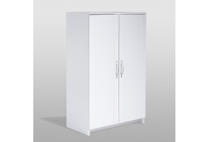 Тумба СИРИУС двухдверная высокая, цвет белый