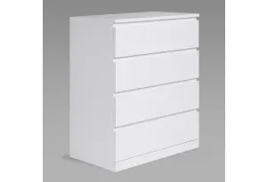 S01682 Варма Прайм 4 комод 80x100x48, белый