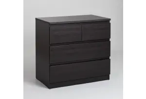 Комод МАЛЬТА с четырьмя выдвижными ящиками, цвет Дуб Венге