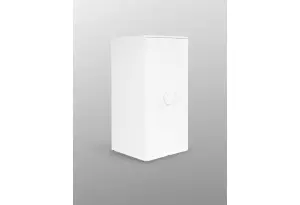 S02061 ПИКСИ шкаф распашной с 2 дверьми и 3 полками 60х57х123, робкий подснежник