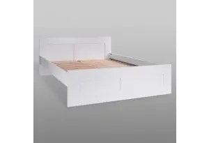 Кровать двойная Сириус 1600х2000, белая