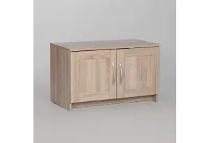 Тумба СИРИУС двухдверная низкая, цвет Дуб Сонома
