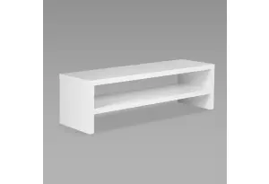 ТВ-тумба Энкель ТВ12, тамбурат, цвет белый