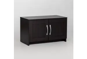 Тумба СИРИУС двухдверная низкая, цвет Дуб Венге