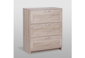 Комод Сириус 3 ящика, дуб сонома