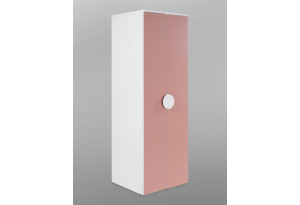 S02597 ПИКСИ шкаф распашной с 2 дверьми и полкой 60x57x183, мечтательный пион