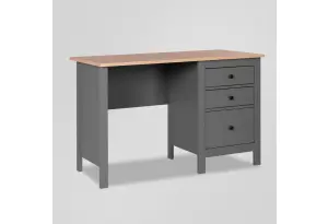 2.08.06.160.15 САГА стол письменный 120х56 серый/ясень