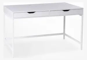 S01439 Ингар Д 132 стол письменный 132x58x76, белый