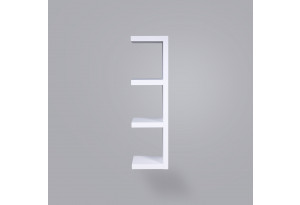 Полка настенная Фора 100Е белая