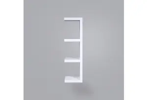 Полка настенная Фора 100Е белая