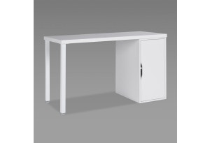 S01538 ИНГАР 2/ДВ/T стол письменный 140x75x55, белый