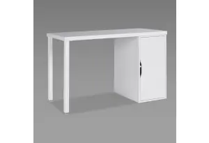 S01507 ИНГАР 1/ДВ/T стол письменный 120x75x55, белый