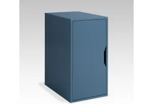 S01491 Ингар ДВ тумба 36x71x53, серо-бирюзовый