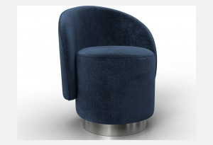 Кресло Лига-108 TOWER 13 синий (Велюр)