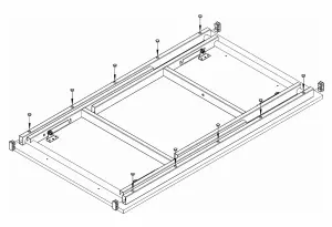 Стол раскладной Брион №1 Таксония