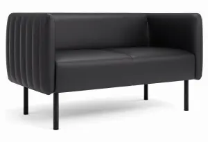 РИО Диван прямой черный