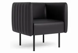 РИО Кресло тканевое черное