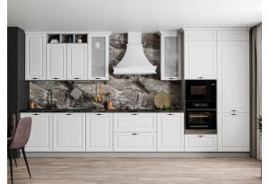 Модульная кухня Империя Белый эмалит МДФ Композиция № 2