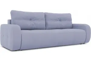 Диван «Томас» (Poseidon Blue Graphite (иск.замша) серо-фиолетовый)