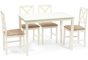 Обеденный комплект Хадсон (стол + 4 стула)/ Hudson Dining Set