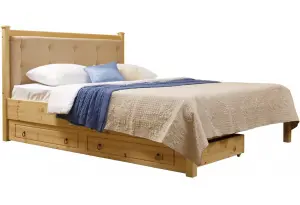Кровать мягкая 1/1 с ящиками