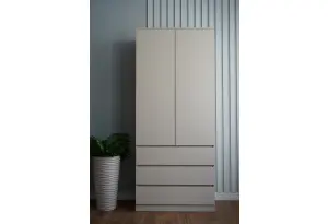 Шкаф Мори МШ 900.2 сатин