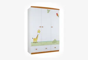 Шкаф трехсекционный Polini kids Basic