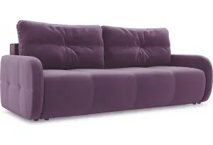 Диван «Томас Slim» Kolibri Violet (велюр) фиолетовый