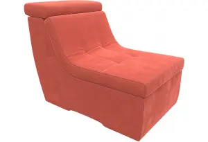 Модуль Холидей Люкс кресло Коралловый (Микровельвет)