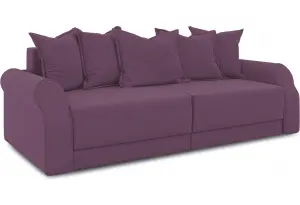 Диван «Люксор» (Kolibri Violet (велюр) фиолетовый)