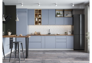 Модульная кухня Тренто Лунный свет МДФ