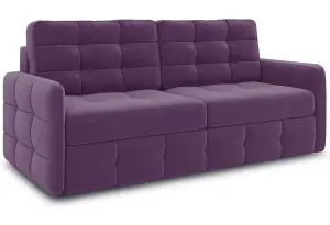 Диван «Райс Slim» Kolibri Violet (велюр) фиолетовый