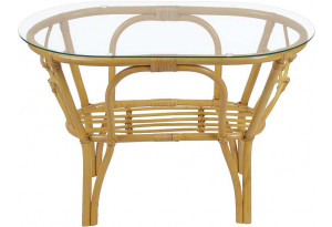 Стол овальный Багама в цвете мёд