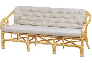 Диван из ротанга Маркос 3-местный