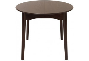 Обеденный стол Модерн, круглый, раздвижной (коричневый)
