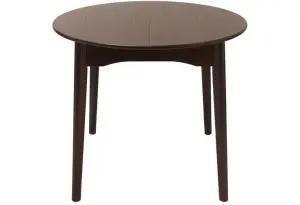 Обеденный стол Модерн, круглый, раздвижной (коричневый)