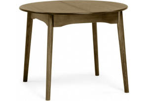 Обеденный стол Модерн, круглый, раздвижной (орех)